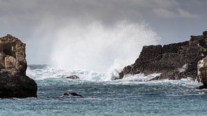 Stürmisches Wetter über dem Meer von Jonas Weinitschke