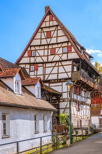 Herfstachtig licht op Blaubeuren traditie