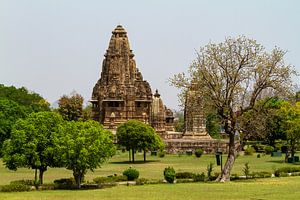 Die Tempel von Khajuraho in Madhya Pradesh Indien