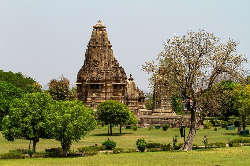 Die Tempel von Khajuraho in Madhya Pradesh Indien von Roland Brack
