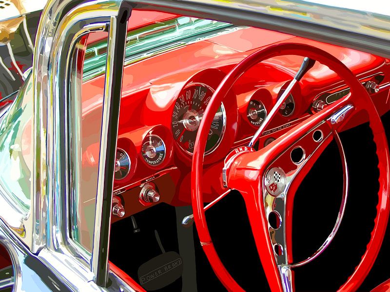 210. Chevrolet Impala (1959) van Domstad Rudie