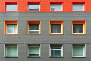 Gebäude in bunten Tönen