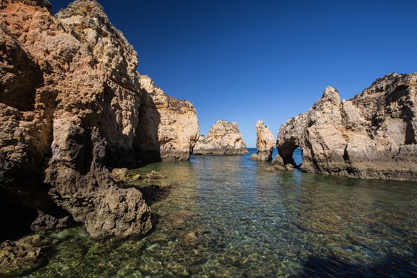 Portugese kust Algarve van Eddy 't Jong