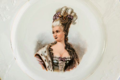 Madame de Pompadour-Teller Frankreich  von Blond Beeld