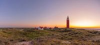 Vuurtoren Eierland Texel - zonsondergang van Texel360Fotografie Richard Heerschap thumbnail