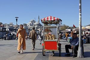 Scène de rue à Istanbul sur Antwan Janssen