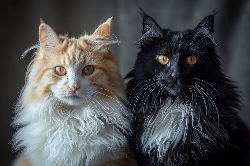 cats in and around the house by Egon Zitter