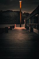Walking towards the light.