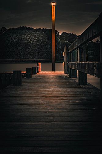 Wandelen naar het licht.