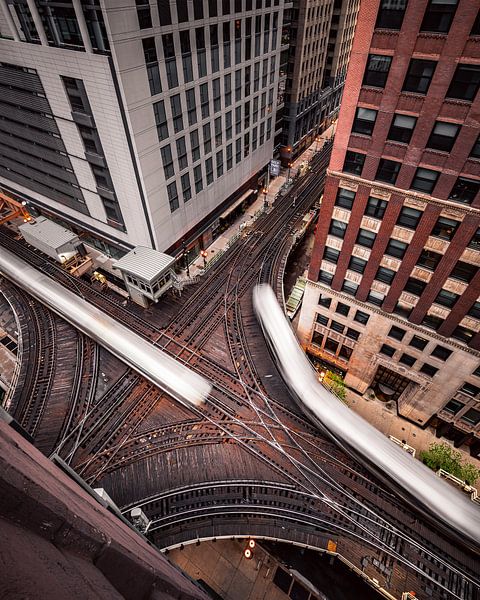 Tower 18 junction, Chicago van Joris Vanbillemont