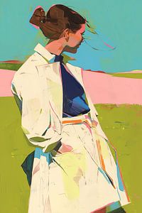 Moderne Frau | Stille Farben