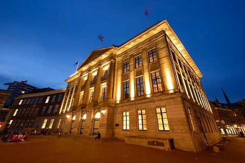 Utrecht city hall on Stadhuisbrug