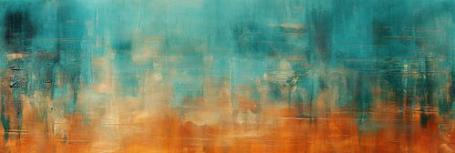 Turquoise Orange Depth