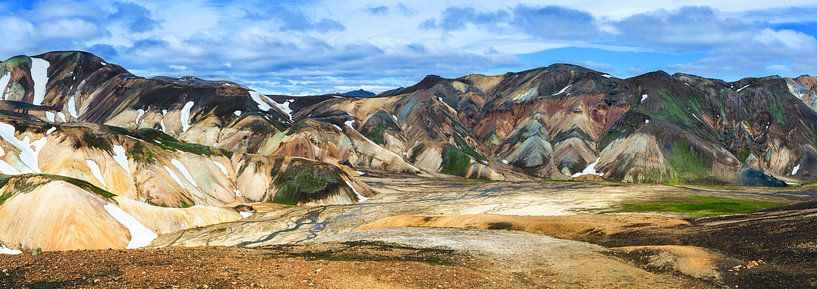 Landmannalaugar a beautiful area in Iceland by Yvette Baur