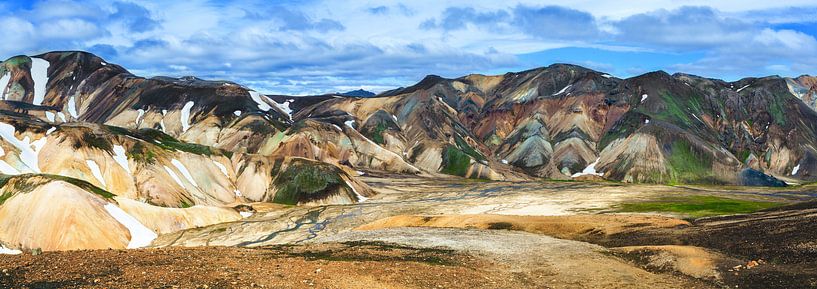 Landmannalaugar eine schöne Gegend in Island von Yvette Baur