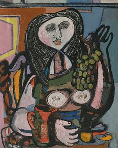 Jankel Adler – Frau mit Trauben