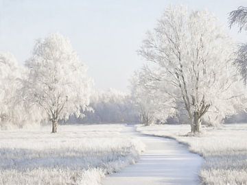 Winter-Wiese von Lars van de Goor