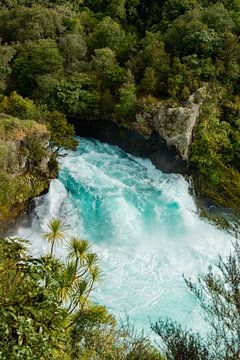 Huka Falls, Nieuw Zeeland van Nynke Altenburg