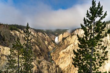 Lower Falls, Yellowstone National Park, USA by Jeroen van Deel