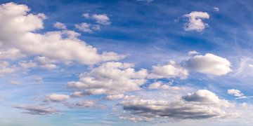 Panorama Cumuluswolk van Dieter Walther