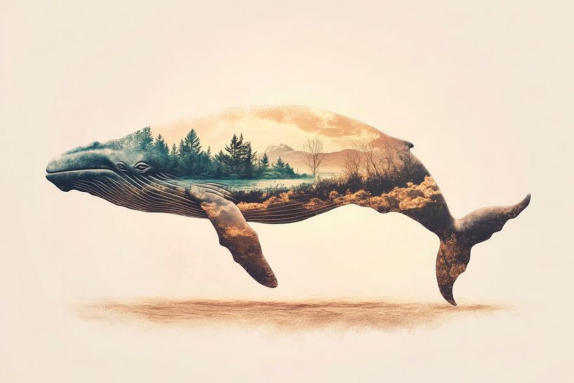 Forêt dans la forêt par Poster Art Shop