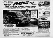 Renault-Klassiker ad 1950 von Atelier Liesjes Miniaturansicht