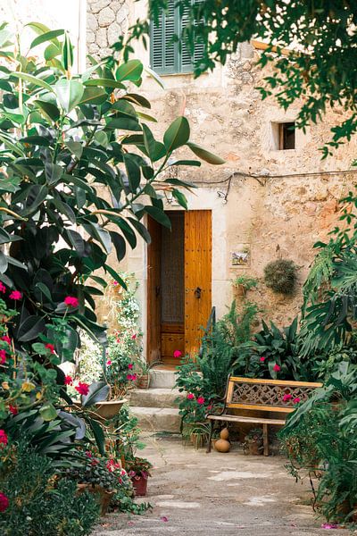 Bloemen en planten in Valldemossa van Evelien Oerlemans