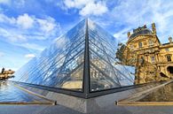 Louvre piramide reflectie van Dennis van de Water thumbnail