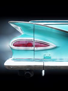American classic truck El Camino 1959 Pickup rear by Beate Gube