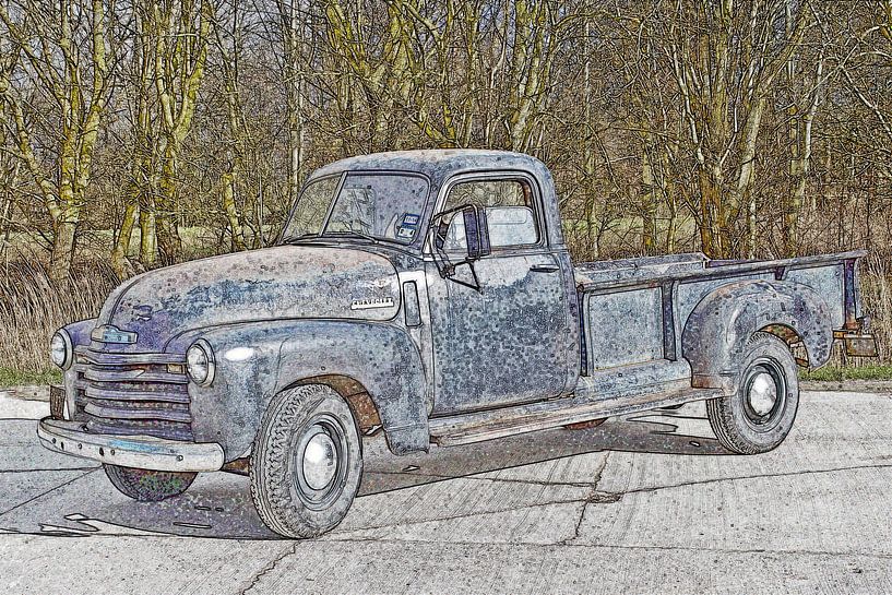 Chevrolet Pickup  par Pieter van Dijken