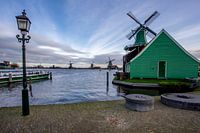 Zaanse Schans - Mill - Water - Boat