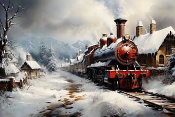 The Winter Train by Heike Hultsch