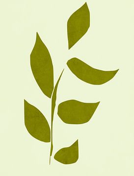 Groene Bladeren van Georgia Chagas