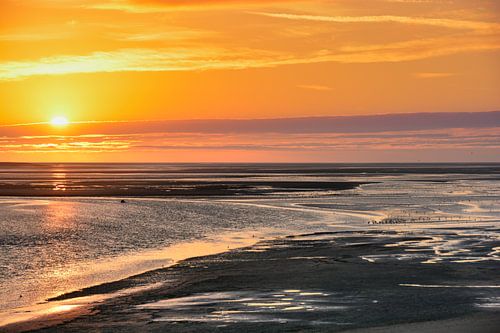 Zonsondergang aan de Somme (1)