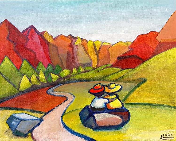 Landscape La Palma 3 by Lorette Kos