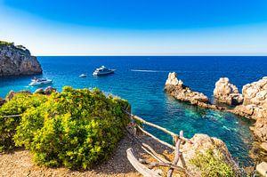 Schöne Bucht von Cala Deia auf der Insel Mallorca, Spanien Mittelmeer