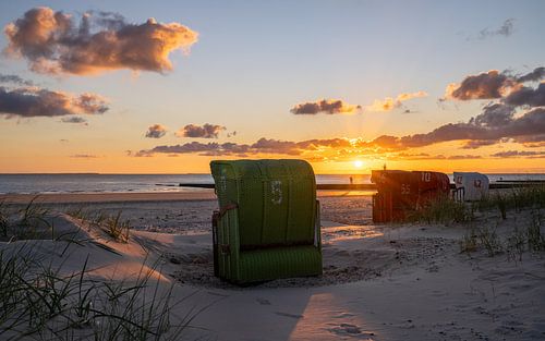 Borkum, Noordzeekust van Nedersaksen, Duitsland