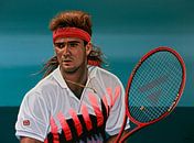 Andre Agassi Schilderijq van Paul Meijering thumbnail