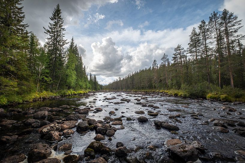 Rocky river by Marco Lodder