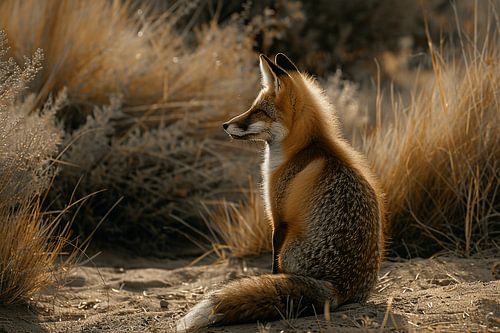 Rosée du matin et yeux de renard - La rencontre enchanteresse avec la nature au petit matin