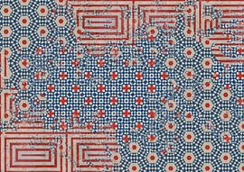 Abstract Flag van Teis Albers