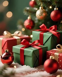 Nostalgia under the Christmas tree by Jean Pierre