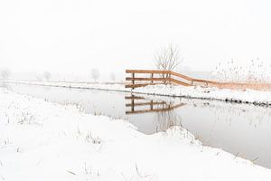Schneelandschaft von Iris Zoutendijk