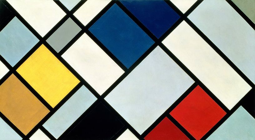 Contra-Composition of Dissonances, XVI, Theo van Doesburg by Bridgeman Masters