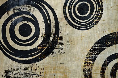 Œuvre d'art moderne et minimaliste