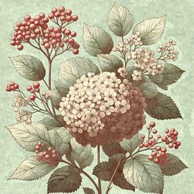 Vintage Beerenpoesie von Sabine Wagner