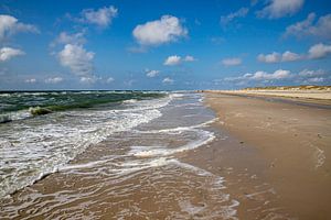 Wellen am Strand von Amrum