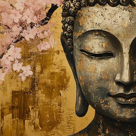 Goldene Gelassenheit unter Pink Bloese von Bianca ter Riet