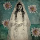 Vintage beauty with water lilies by Yvonne Zeldenthuis thumbnail