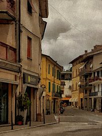 Street Scene Tavernelle Umbria by Dorothy Berry-Lound